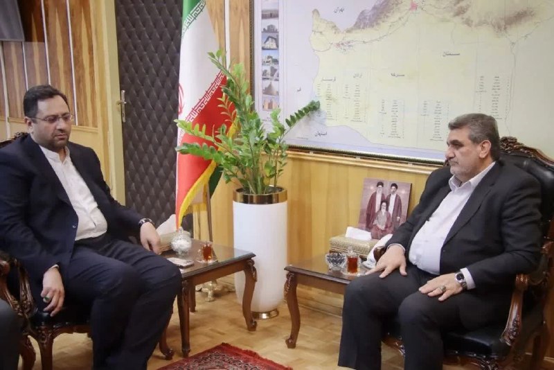 ایرنا سمنان: 🔗 استاندار سمنان: فناوریهای نوین به فرایندهای نظارتی و اجرایی معادن شاخص ورود کند🔹 استاندار سمنان در دیدار با معاون فنا