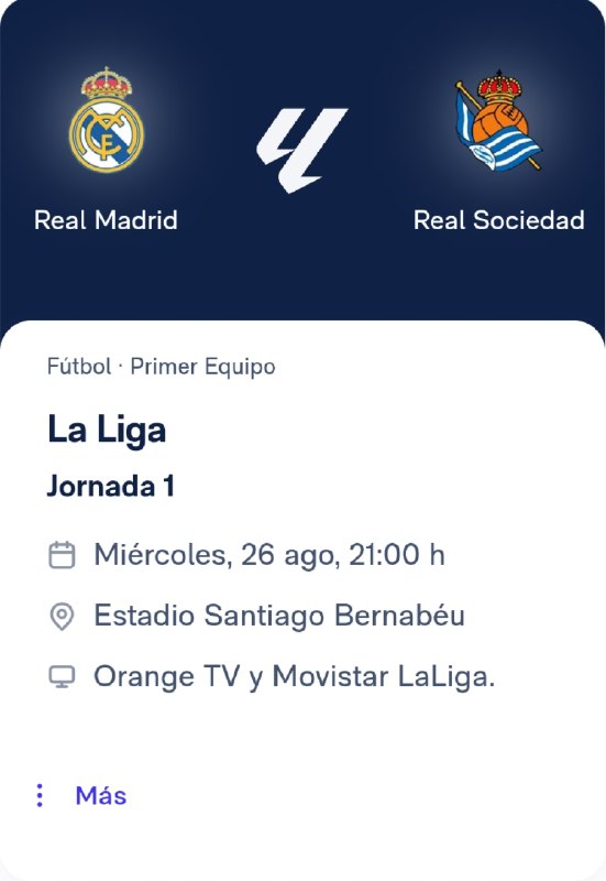 REAL MADRID PAGE: و بالاخره بازگشت به سانتیاگو برنابئو؛ تیم ۳ روز دیگر در خانه در هفته اول لالیگا (معوقه) به مصاف سوسیداد خواهد رفت. تیم ا