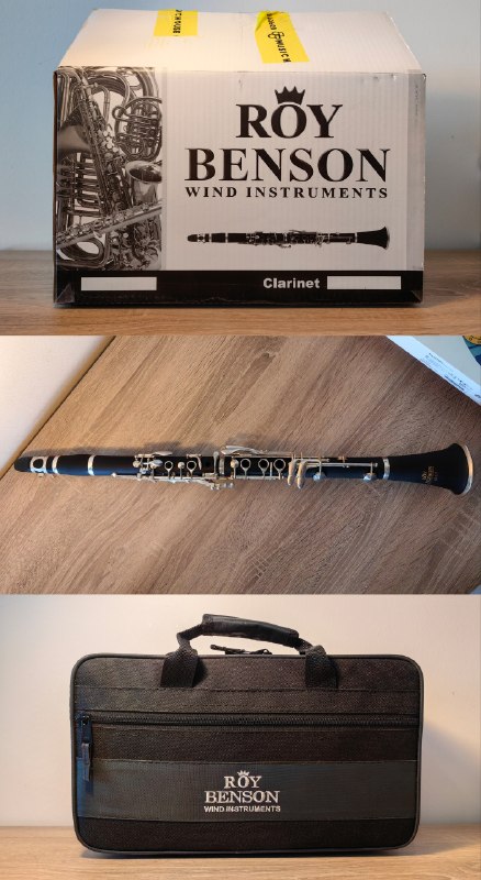 Продаю свой духовой музыкальный инструмент: Кларнет Roy Benson Bb — фото 1