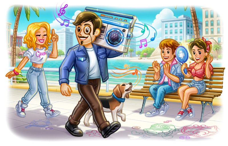 Music on Profiles, Stickers Mini App, New Profiles, and More