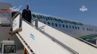 יו"ר הפרלמנט העיראקי הגיע עם משלחת לטקס הכבוד לנשיא איראן ההרוג