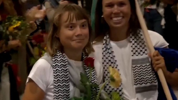 New: The Palestinians are the real victims, Greta Thunberg tells Ed Sheeran