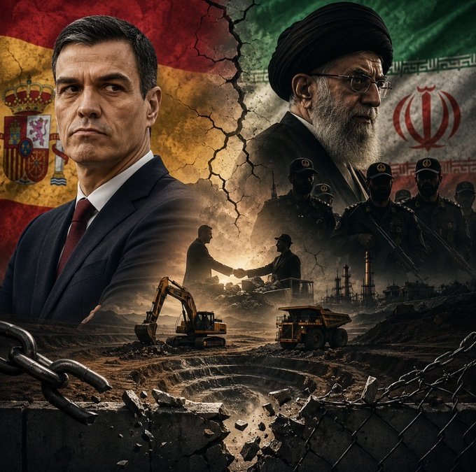 فروپاشی froopashi: 🟢توییت بانو امیلی شریدر:پدرو سانچز، نخست وزیر بیکفایت اسپانیا، هیچ مشکلی با همکاری یک شرکت اسپانیایی با رژیم اسلامی در