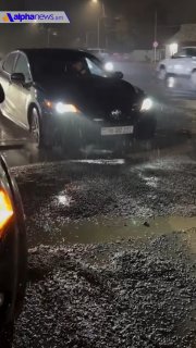 שוחות" ענקיות - על הכביש המהיר של טביליסי בירוואן "תעלות" ענקיות נוצרו על הכביש המהיר של טביליסי בירוואן. ע…