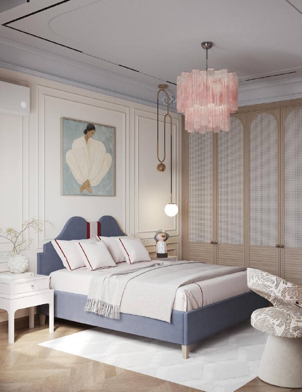 Нежная и элегантная получилась комната. Как вы думаете, чья это комната? Дизайнер Джамиля - изображение 3 - комната, нежная, элегантная