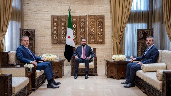فیدان در دمشق با الجولانی دیدار کرد — روزنامه اعتماد