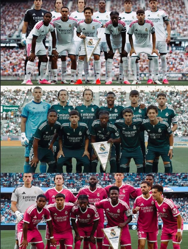 رئال مادرید | Real Madrid: سه تا کیت اصلی تیم🔥👑@FCRealMadrid |