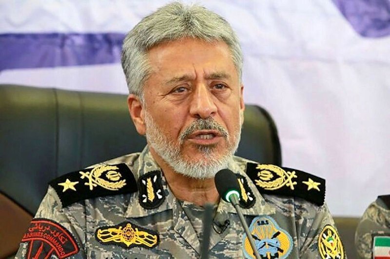 دیده بان ایران: 🔴 دریادار سیاری: ایران در مقابل تمام تجهیزات و فناوری‌های جهان ایستاد🔹️ رئیس ستاد و معاون هماهنگ کننده ارتش با بیان اینک