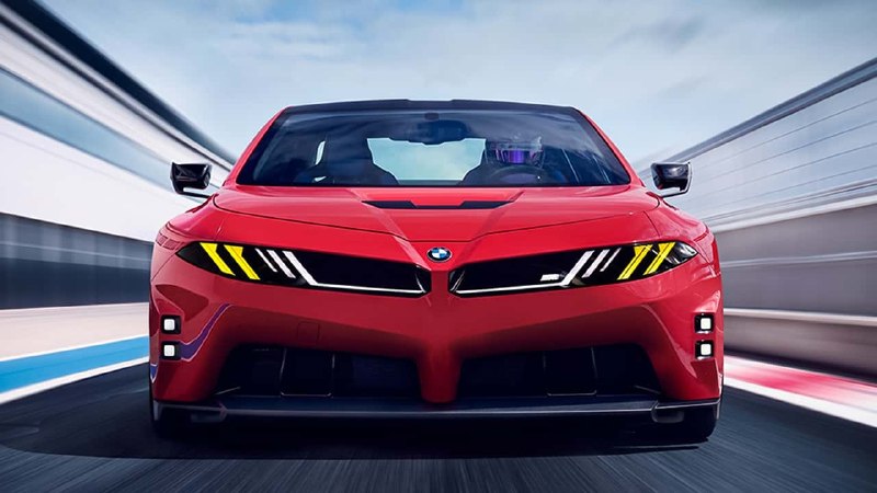 BMW сняла покровы с электрического M3 — M Concept Neue Klasse. Четыре мотора, по