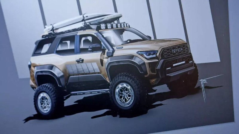Toyota построила для шоу SEMA два внедорожных кабриолета 3