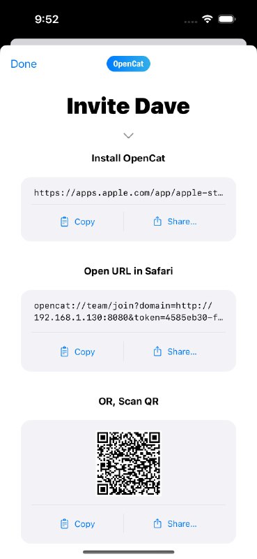 RT Baye aka 威力狈大家好，向大家介绍 OpenCat for Team，支持私有部署（docker），只需要一个 API Key 和一个云主机就可以让所有同事、朋友、亲人都用上 ChatGPT