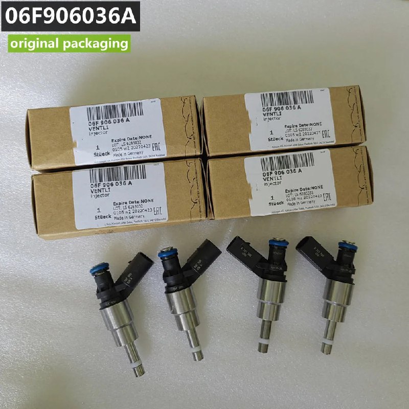 06F906036A 0261500020 0261500021 топливные форсунки OEM для 2 лет, 4 шт., 06F 906 036 A / 06F 906036 4