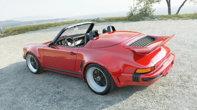 Singer представил ещё один рестомод на базе классического кабриолета Porsche 911 поколения 964. 3