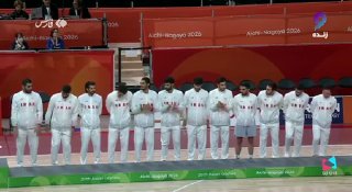 🎥 Awarding bronze medals to Iranian basketball players
