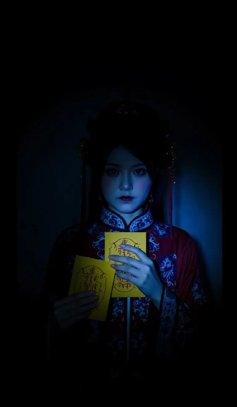 马上要万圣节了，今天刷到一个Lora很应景，有做中式恐怖内容的朋友可以试一下