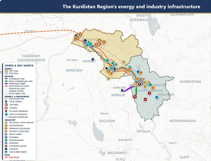 KurdPress | کُردپرس: 📰 جۆگرافیای ئابووریی هەرێمی کوردستان📝 بەپێی ڕاپۆرتێکی «نشناڵ کۆنتێکست»، پارتی دیموکرات هێشتا لە ڕووی قەبارەی ئابووری، ژم