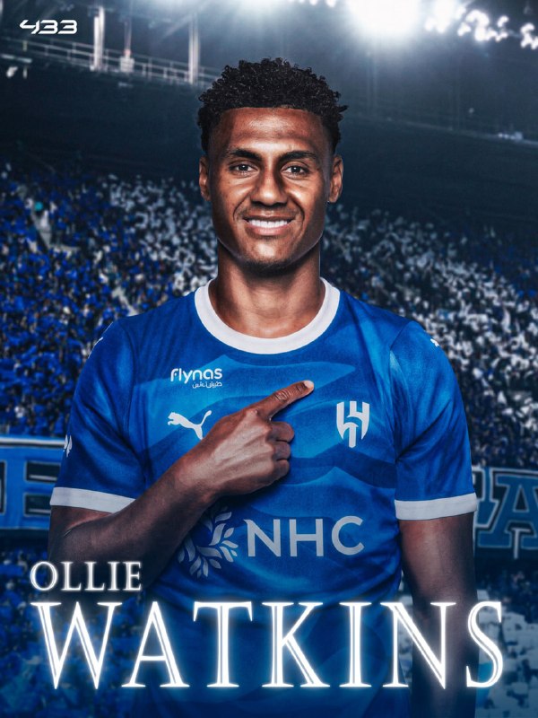 Foot Palang: ✅ اولی واتکینز مهاجم استونویلا به الهلال پیوست#amirm @Foot_palang