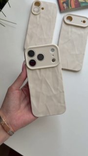 📱Чохли Чохол iPhone Texture Beige