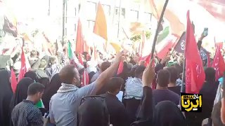 🎥 אנשים מחכים להרוג האימאם ולמפגש הרוחניות והכוח בשמי משהד ומעבר מטוסי הקרב של חיל האוויר, סמל לנוכחות התמ…