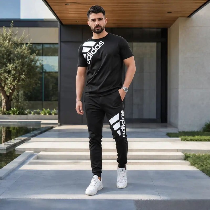 کاف: میمارکت🎁 ست سه تیکه Adidas مردانه مدل Tenesiست سه‌تیکه مردانه Adidas مدل Tenesi 🖤✔ مناسب استایل روزمره، باشگاه و ورزش✔ ش