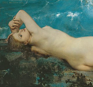 Paul Baudry"The Pearl and the Wave"1862 #Baudry