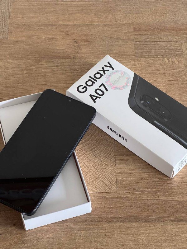 Продам телефон Samsung Galaxy A07 черный 64 Гб — фото 1
