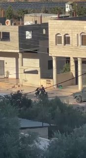 The occupation army uses two young men as "human shields" to protect them during the assault on the town of Beit Furik, east of Nablus.
