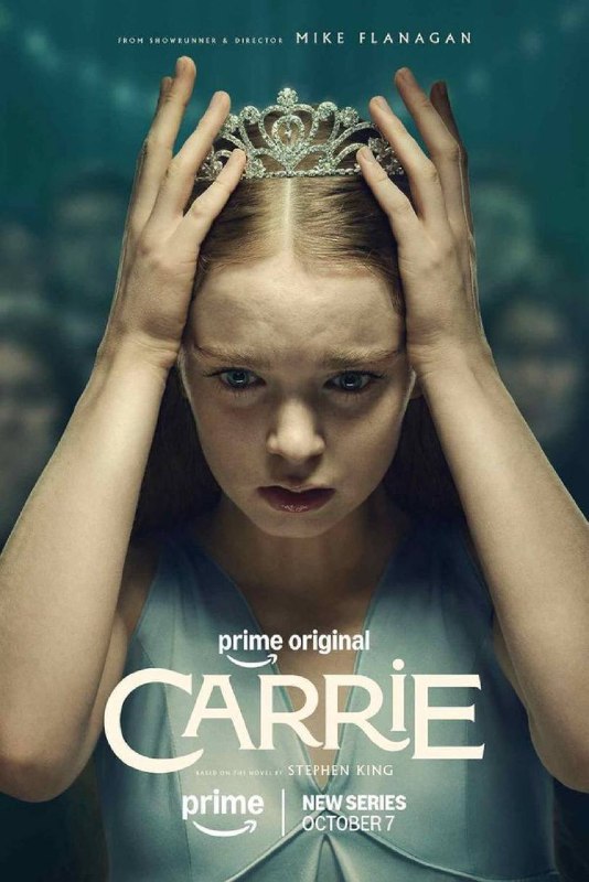 Ariamovie: ♨️ اولین نگاه به سریال «Carrie» مایک فلنگن در این اقتباس جدید از رمان مشهور استیون کینگ، سامر اچ. هاول نقش «کری وایت» را