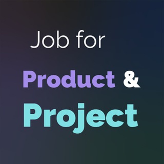 Telegram profile photo for Job for Products and Projects