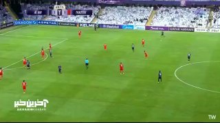 חיתוך כדור מעולה; שער שני של אל עין של חוסיין רחימי בדקה ה-70 אל עין 2 - טרקטור 1