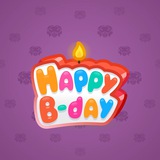 B-Day Candle #80