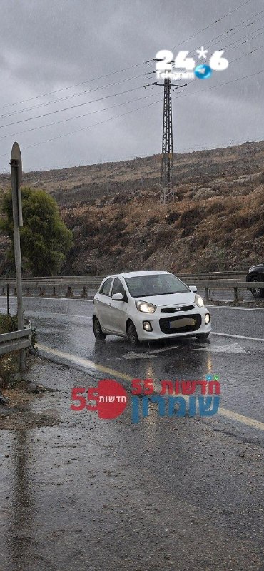 🇮🇱 אחרי השומרון - הגשם הגיע הבוקר לאזור בנימין. לאחר שאתמול התמקדו הגשמים בעיקר באזור השומרון, הבוקר הם מ…