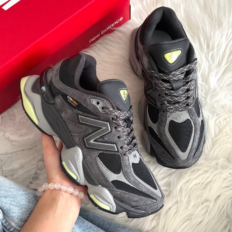 New Balance New Balance 9060 Dark Grey Green Cordura, фото 3