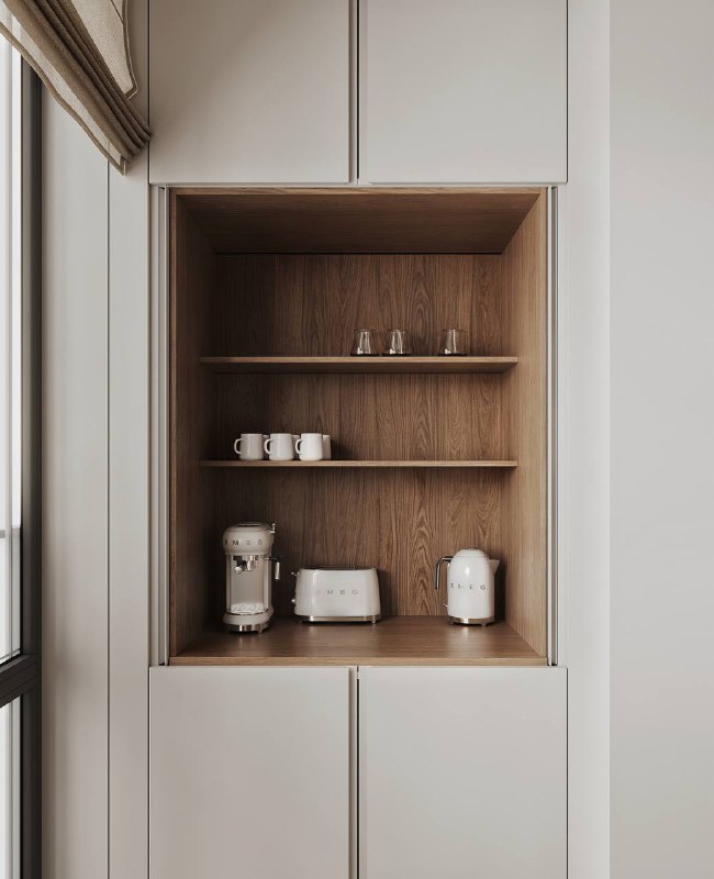 Стильная квартира в ЖК Большая семёрка. Выполнена в современном минимализме тёплые древесные фактуры, каменные поверхности и спокойная палитра созд... - изображение 3 - стильная, квартира, большая