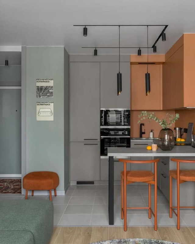 Однокомнатная квартира молодого инженера. Главная цель заключалась в обновлении отделки от застройщика внедрить современные решения и придать кварт... - изображение 2 - однокомнатная, квартира, молодого