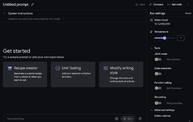 Google AI Studio 目前已经支持 Google 搜索了，虽然这实际上是 Google 开发者的 AI 控制台，但我愿称之为目前最强的 C 端应用：1. 200 万 Token 上下文；2. 可随意修改聊天历史，带入后续的聊天，AI 回复你的内容你也可以改；3. 能联网搜索 Google；4. 能在聊天界面使用 JSON Mode；5. 支持上传文档、图片、音频、视频；5. 免费！免费！免费！Flash 模型每日 2000 次免费调用，Pro 模型 50 次，Pro Experiment 独立 50 次