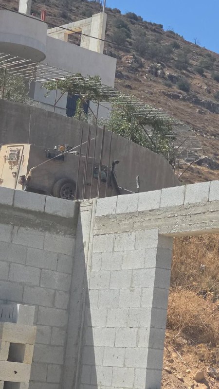 الاحتلال يداهم بيت فوريك شرق نابلس