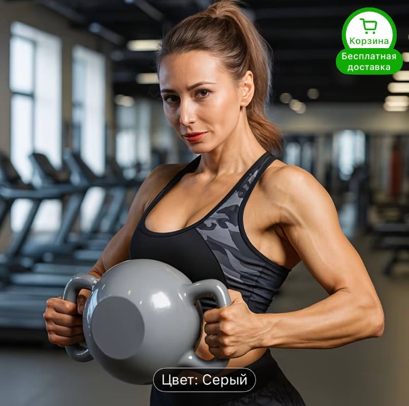 Гиря и чехол для iPhone — фото 1