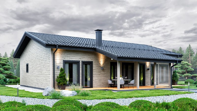 Планировка загородного дома площадью 136 кв. м. Дизайн и ремонт Please open Telegram to view this post VIEW IN TELEGRAM - изображение 2 - telegram, view, планировка