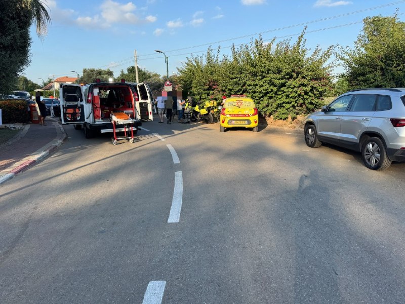 רוכב טרקטורון נפצע בינוני בהתהפכות בערוגות; פצוע נוסף קל