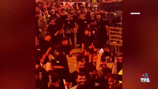 Sosyal medyada yayınlanan videolar, Kerbela’daki Erbaîn törenlerinde hacılar arasındaki çatışmayı gösteriyor.