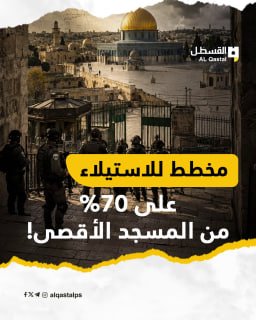 الاحتلال يسعى لتحويل 70% من الأقصى إلى منطقة تحت سيطرته