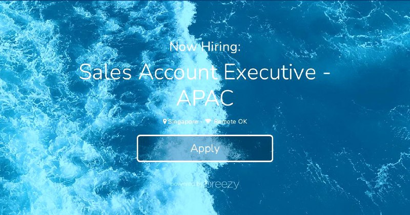 Sales Account Executive - APAC at Bitwave