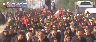 המוני מיליונים בעיר הבירה טהראן לחגוג את העלייה לרגל בארבאין