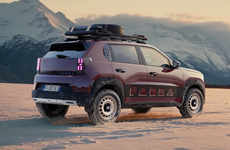 Компактный кроссовер FIAT Grande Panda получит полный привод 2