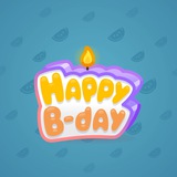 B-Day Candle #109