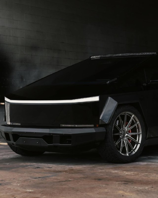 Tesla CyberTruck on Vossen HFX-2 (6-Lug) Wheels 8
