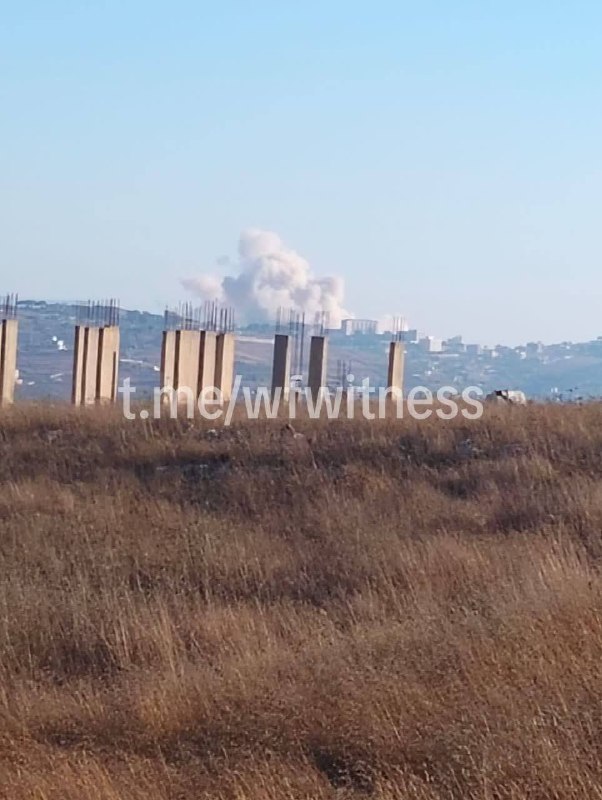 ️🇱🇧🇮🇱 פיצוץ ישראלי גדול מטלטל את העיר בינת ג'בייל הכבושה בדרום לבנון בתוך אזור הביטחון של דרום לבנון.