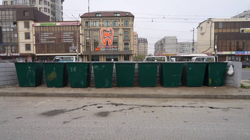 ♻️ Махачкала до конца года получит еще 400 контейнеров для мусора фото