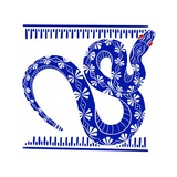 Воркшопы. Синяя змейка